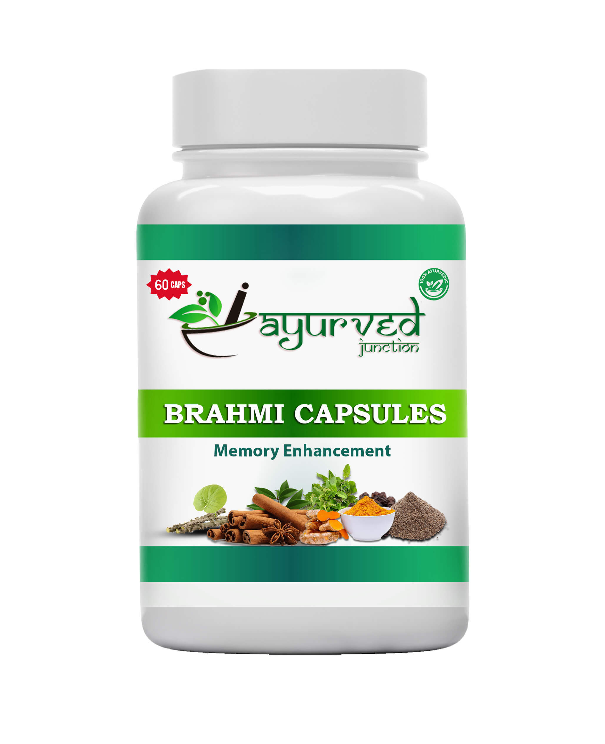 Enhance Cognitive Function and Unlock Mental Clarity with Brahmi Capsules